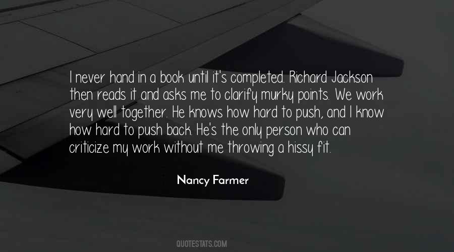 Nancy Farmer Quotes #1331933