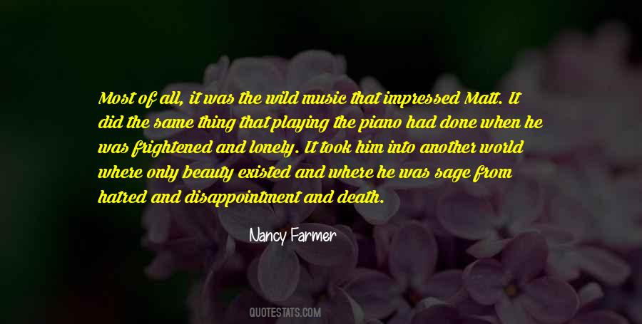 Nancy Farmer Quotes #39704