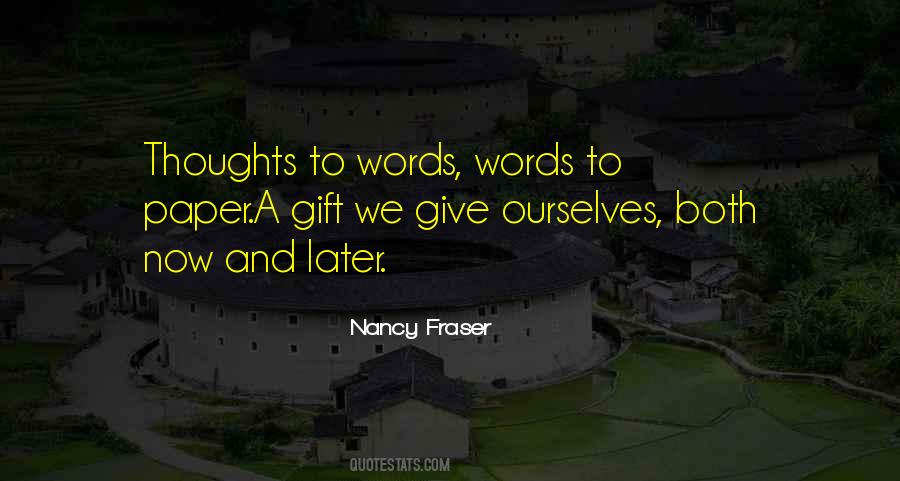 Nancy Fraser Quotes #1854070