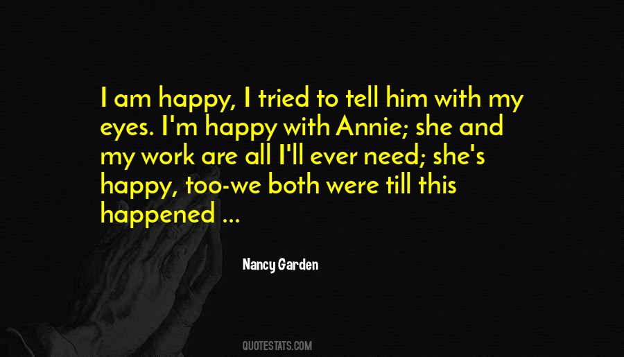 Nancy Garden Quotes #1873287