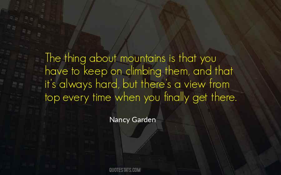 Nancy Garden Quotes #713503