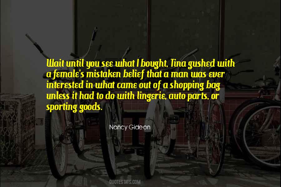 Nancy Gideon Quotes #1620808