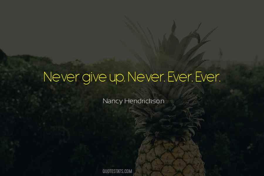 Nancy Hendrickson Quotes #1745890