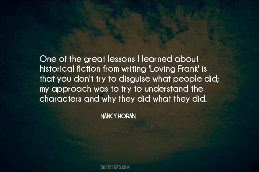 Nancy Horan Quotes #1624961
