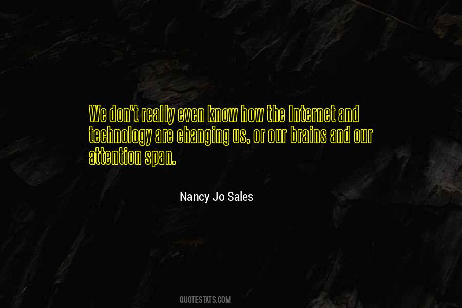 Nancy Jo Sales Quotes #397447