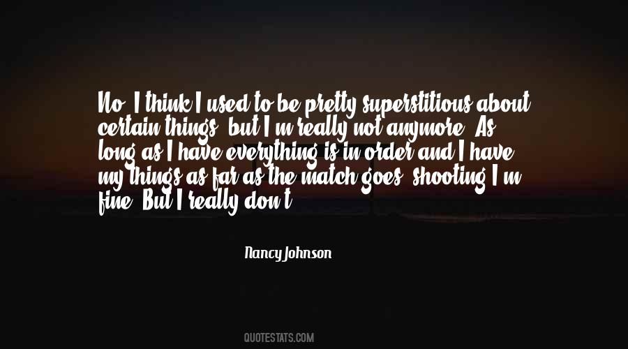 Nancy Johnson Quotes #1708609