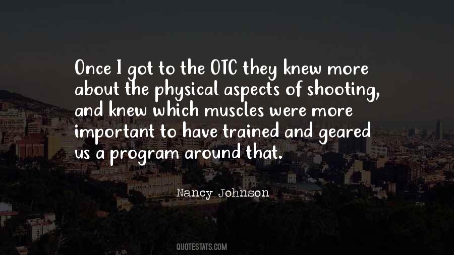 Nancy Johnson Quotes #190955