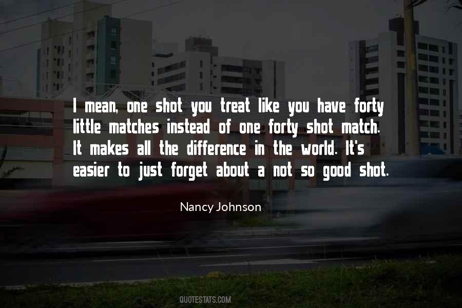 Nancy Johnson Quotes #232941