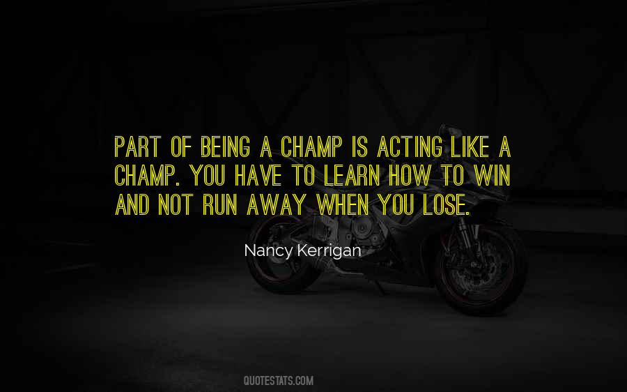 Nancy Kerrigan Quotes #708765