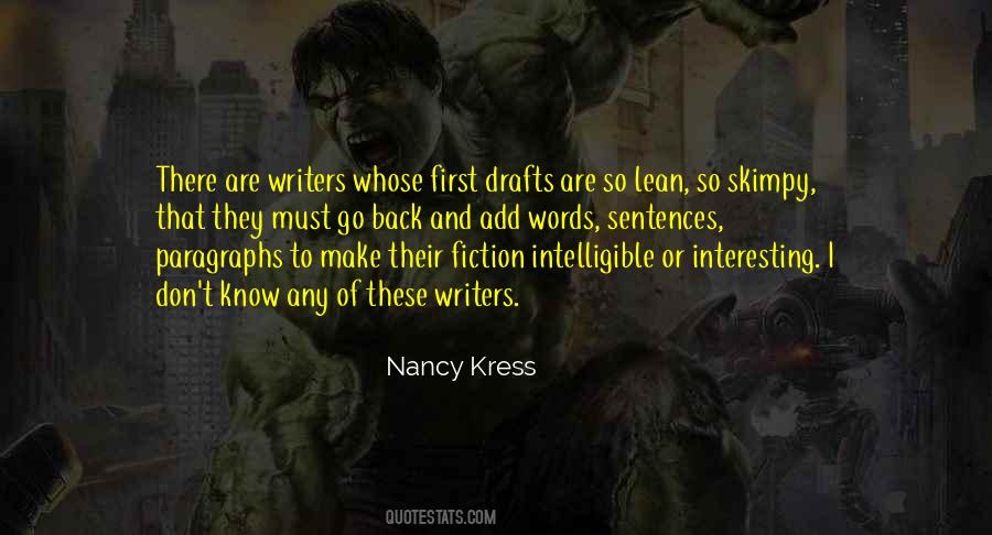 Nancy Kress Quotes #1060522