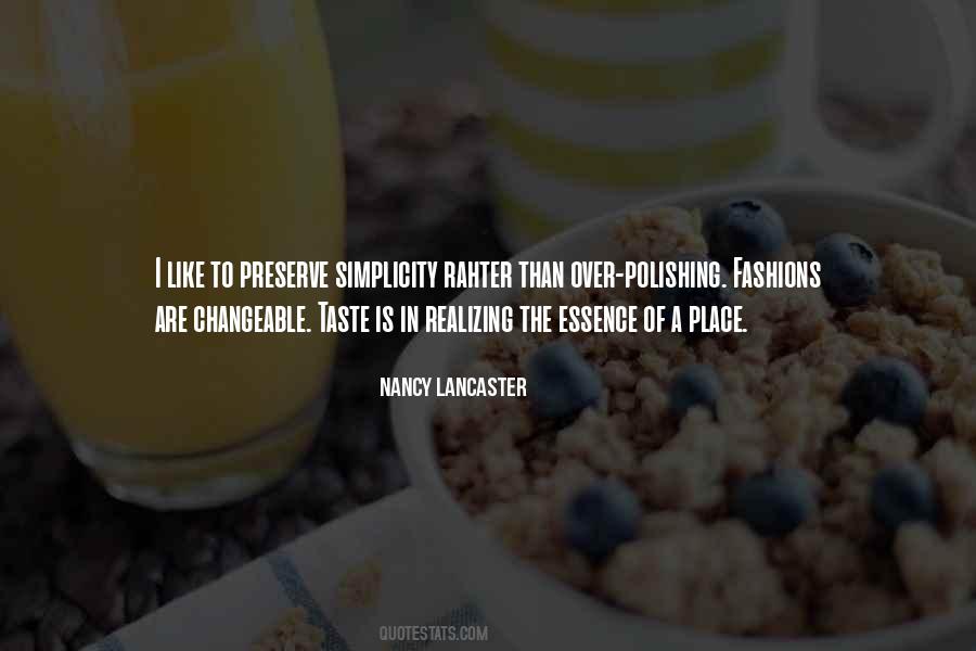 Nancy Lancaster Quotes #7186