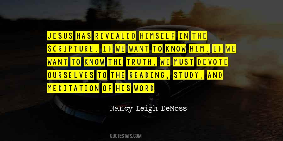 Nancy Leigh DeMoss Quotes #1056911