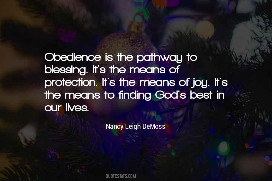 Nancy Leigh DeMoss Quotes #1144710