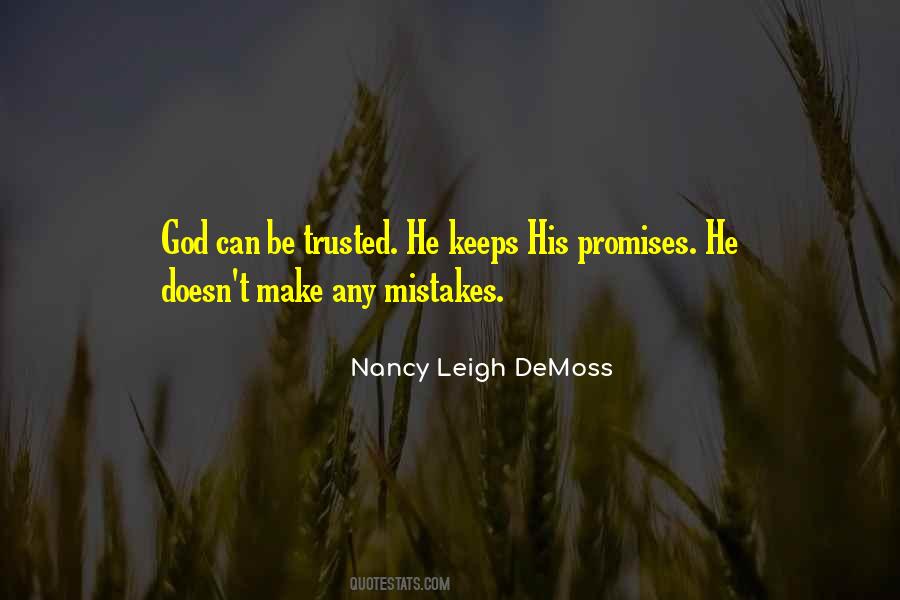 Nancy Leigh DeMoss Quotes #1387291