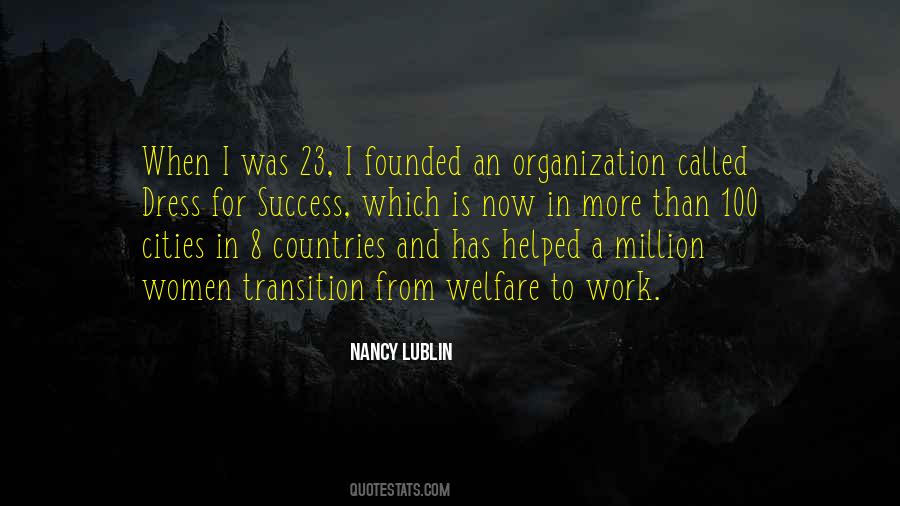 Nancy Lublin Quotes #1401455