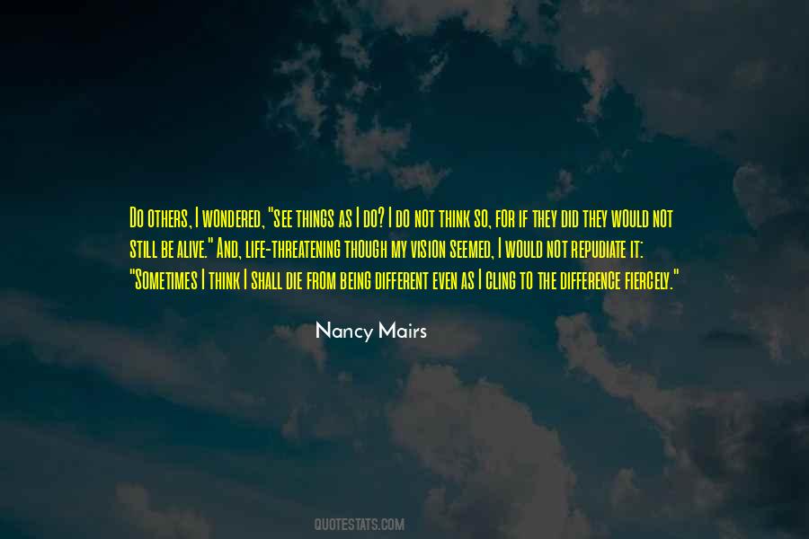 Nancy Mairs Quotes #1873773