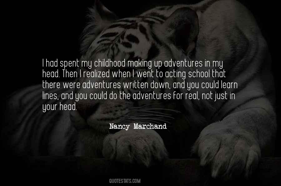 Nancy Marchand Quotes #1276910