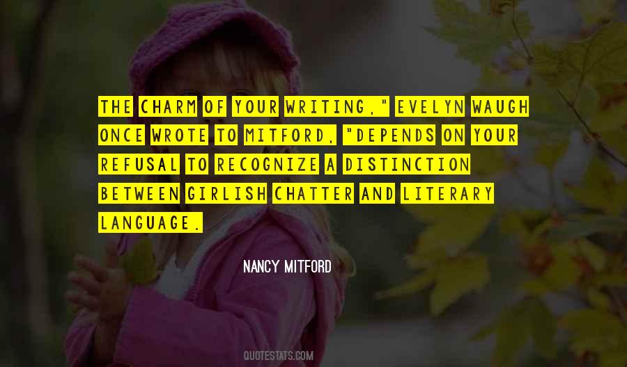 Nancy Mitford Quotes #106728