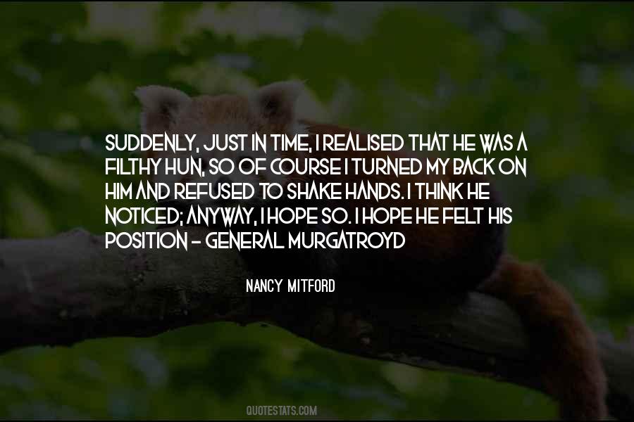 Nancy Mitford Quotes #1825977