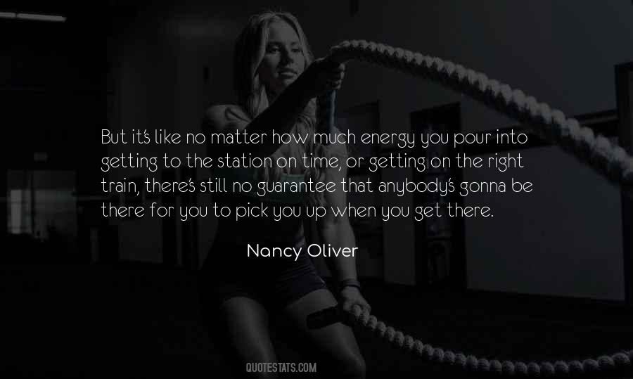 Nancy Oliver Quotes #611244