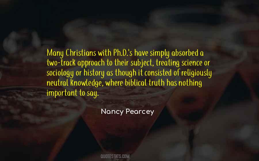 Nancy Pearcey Quotes #388595