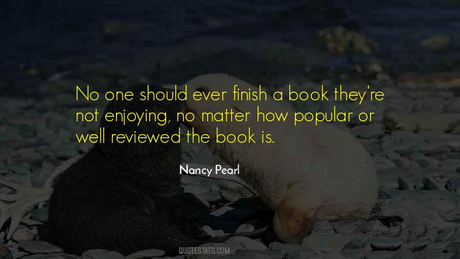 Nancy Pearl Quotes #701526