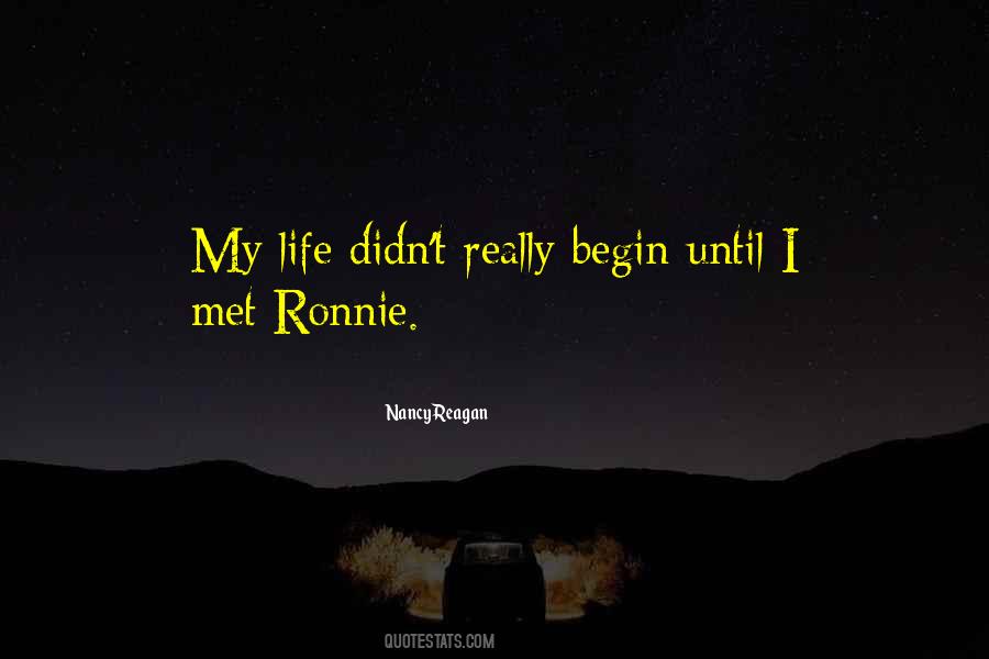 Nancy Reagan Quotes #1054066