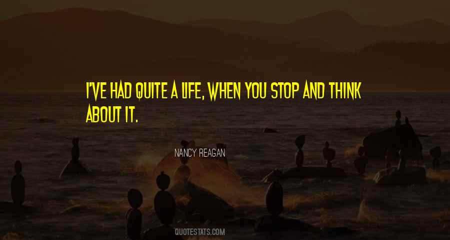 Nancy Reagan Quotes #1789458