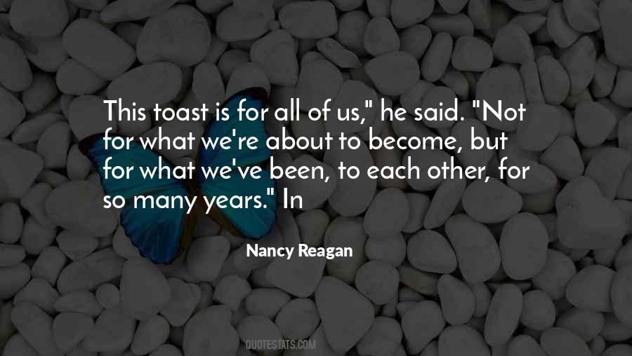 Nancy Reagan Quotes #957955
