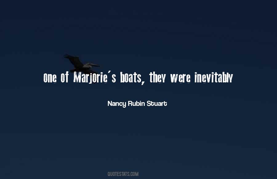 Nancy Rubin Stuart Quotes #810554