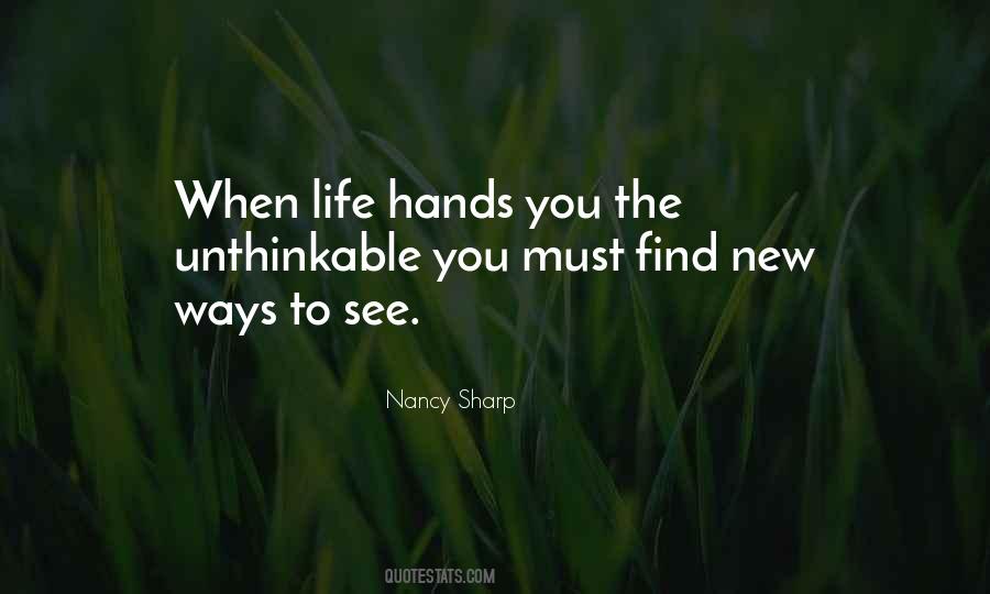 Nancy Sharp Quotes #1478662