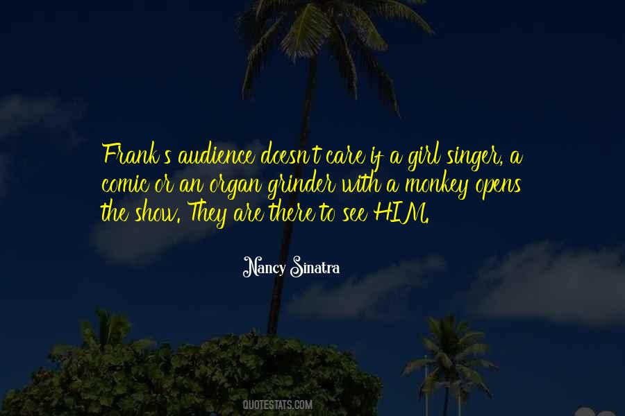Nancy Sinatra Quotes #1116508