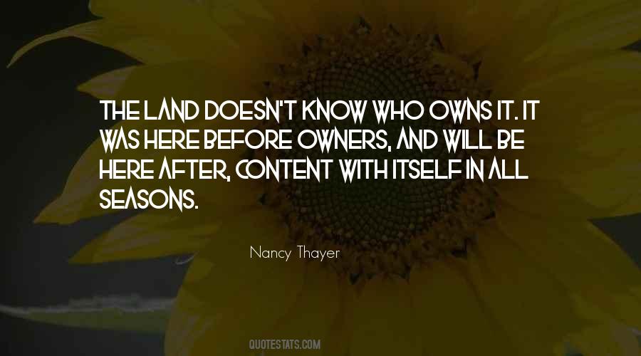 Nancy Thayer Quotes #1719383