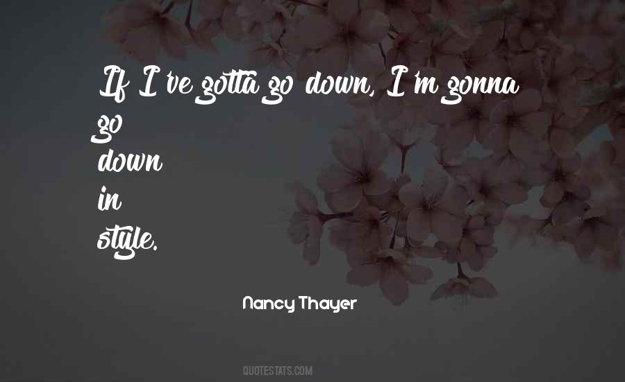 Nancy Thayer Quotes #344903