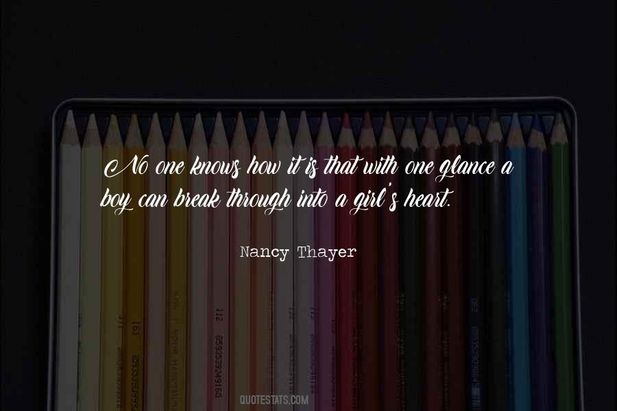 Nancy Thayer Quotes #553583
