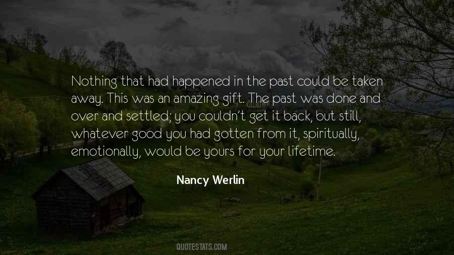 Nancy Werlin Quotes #998250