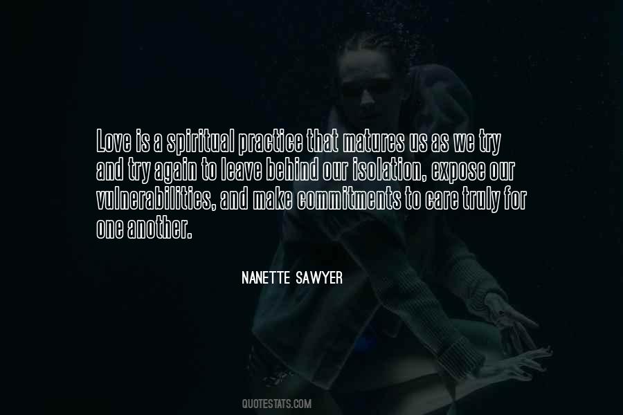 Nanette Sawyer Quotes #563364