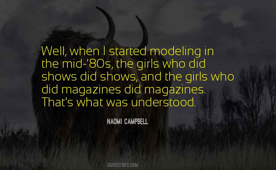 Naomi Campbell Quotes #159610