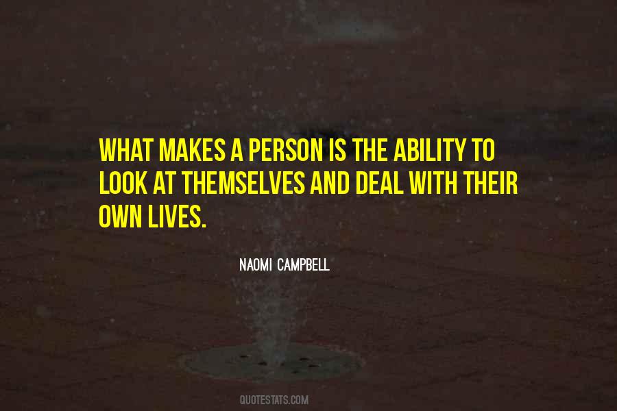 Naomi Campbell Quotes #1622664