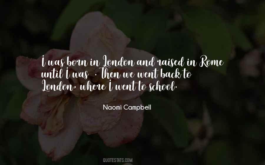 Naomi Campbell Quotes #251707