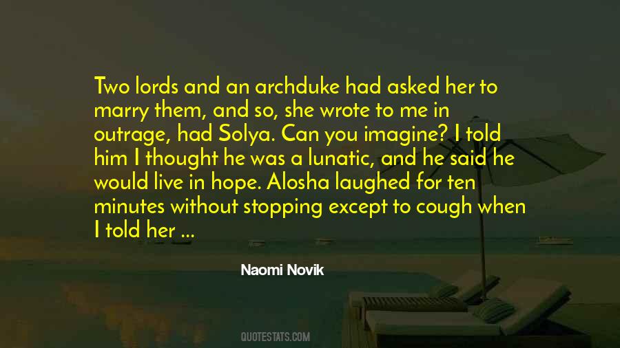 Naomi Novik Quotes #1212449