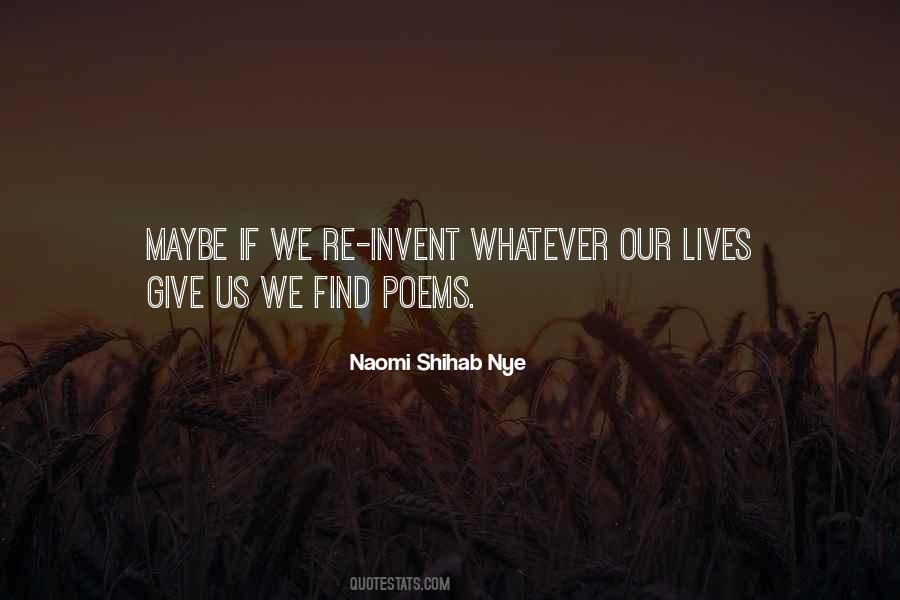 Naomi Shihab Nye Quotes #1493269