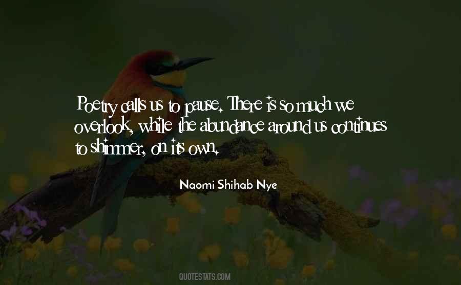 Naomi Shihab Nye Quotes #1825907