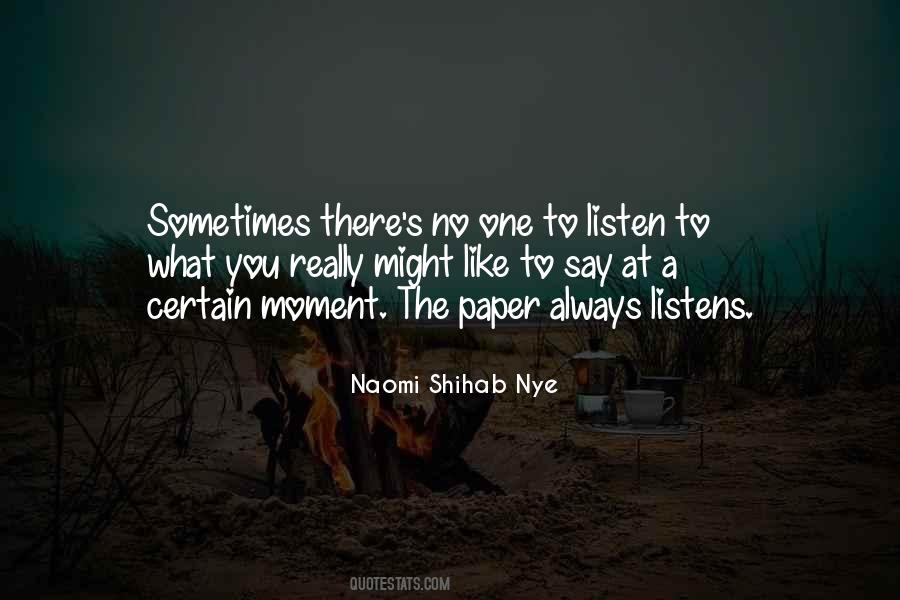 Naomi Shihab Nye Quotes #1867183