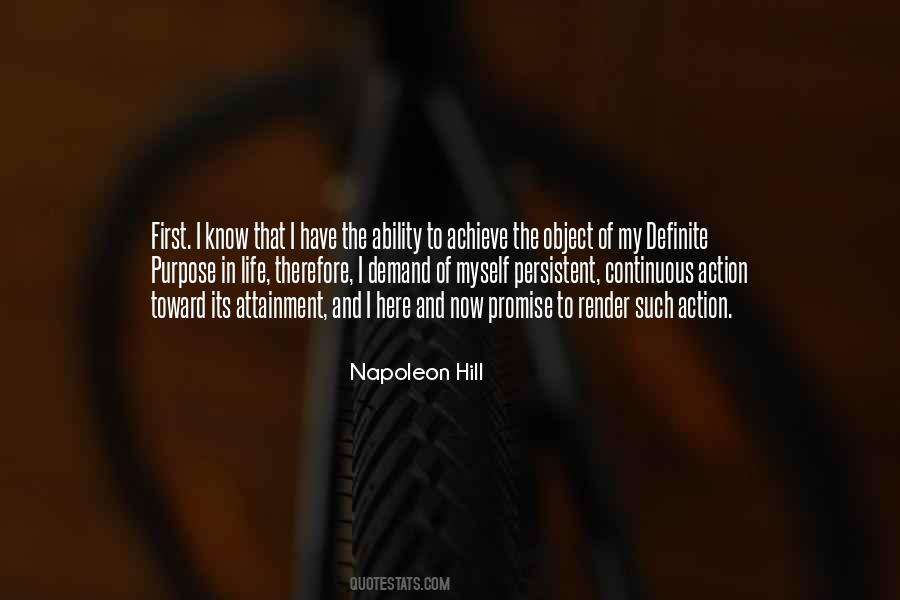 Napoleon Hill Quotes #486439