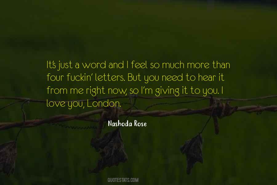 Nashoda Rose Quotes #1684068