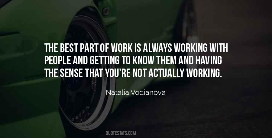 Natalia Vodianova Quotes #1767892