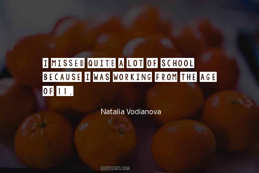 Natalia Vodianova Quotes #26282