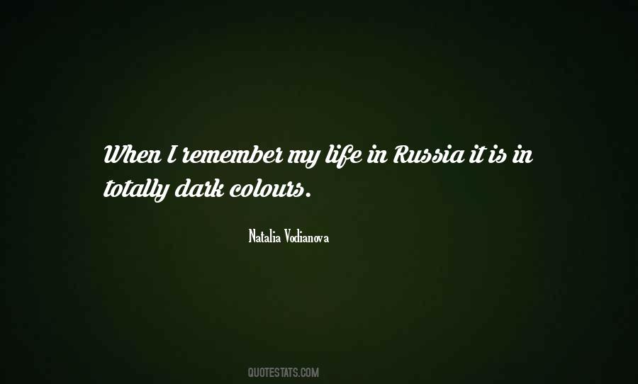 Natalia Vodianova Quotes #519740