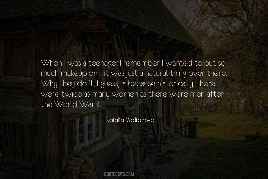 Natalia Vodianova Quotes #616506